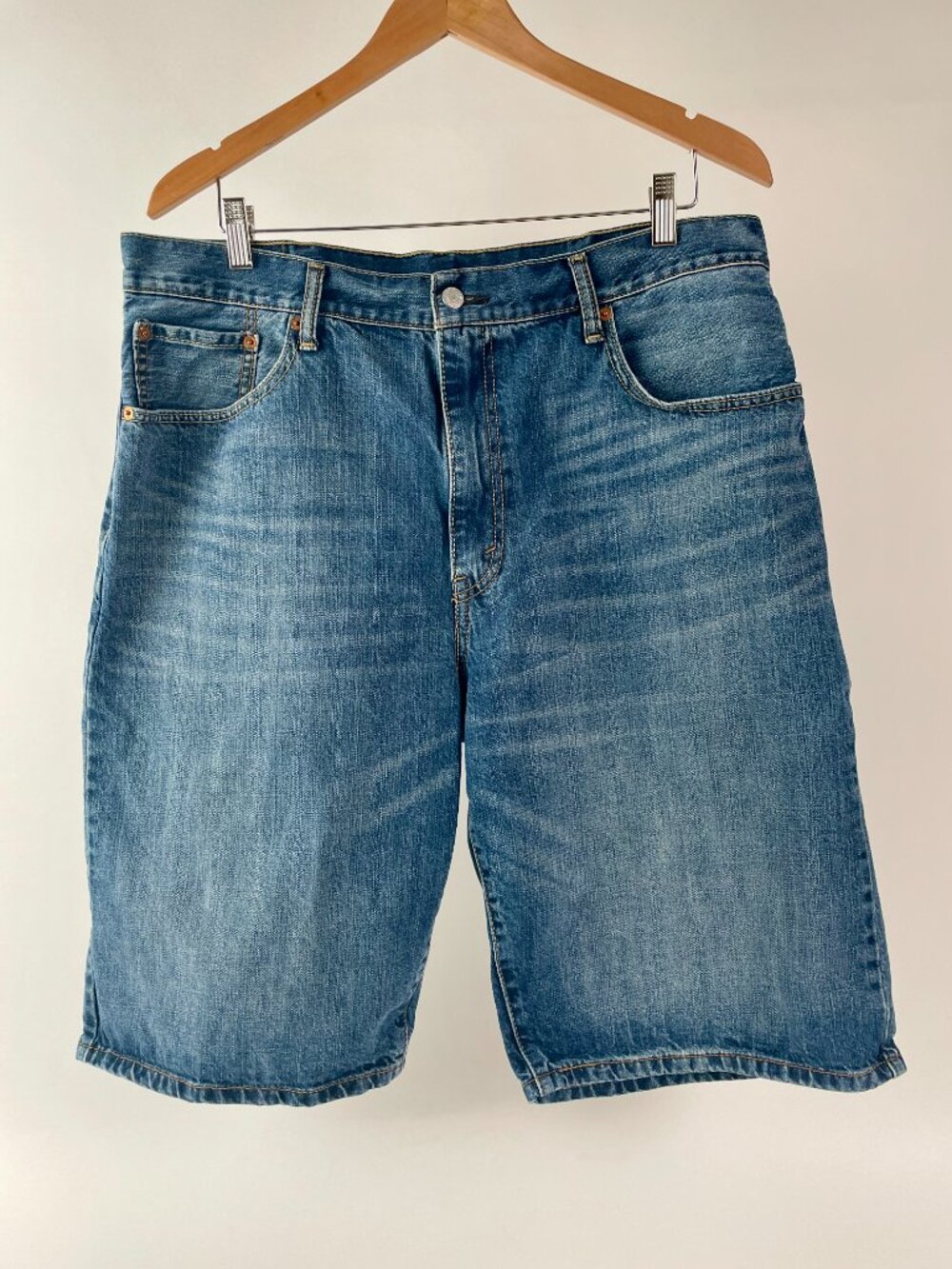 Levi's 569 Loose Straight Jorts Jean Shorts, Medium Indigo, Size 38